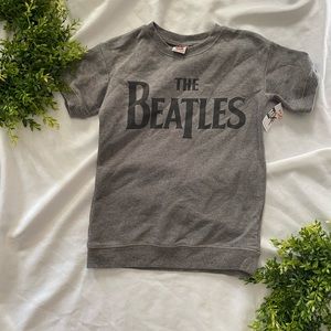 NWOT Beatles sweater children’s xl grey junkfood